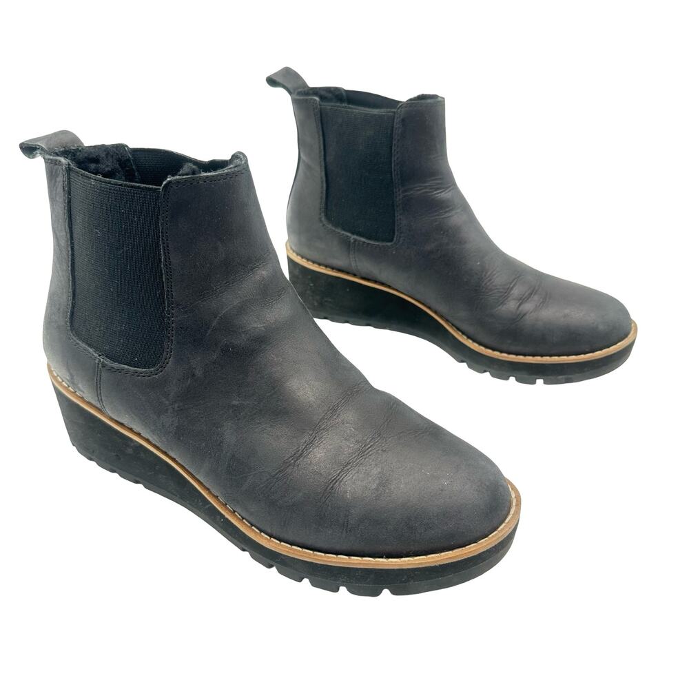 EILEEN FISHER women's ankle booties - SIZE 7.5